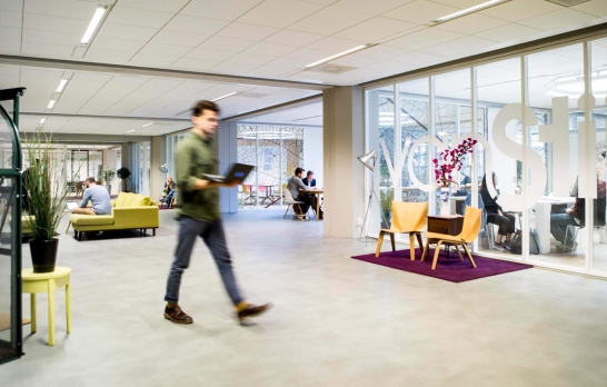 Kleinhandel in het Groot Handelsgebouw